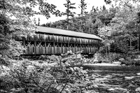 0788 BW - Albany Covered Bridge - Kancamagus Highway, NH