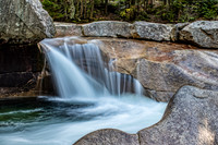 0196 Basin Waterfall - Franconia Notch, NH