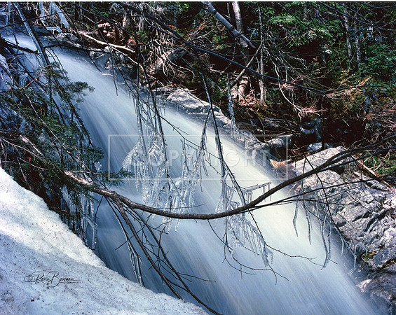 0007 AMC Trail Waterfall - Franconia Notch, NH