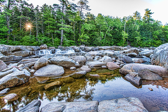 0804- Lower Falls - Kancamagus Highway, NH