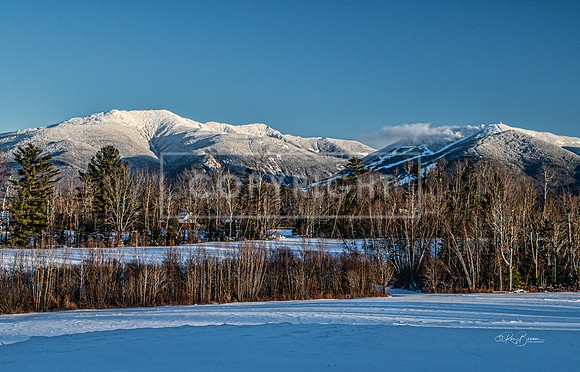 3038  Franconia Notch Winter Scene - Franconia Notch, NH