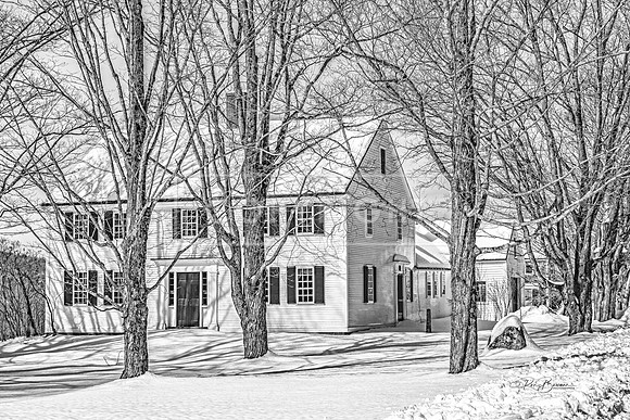 2576 BW Musterfield Farm House - N. Sutton, NH