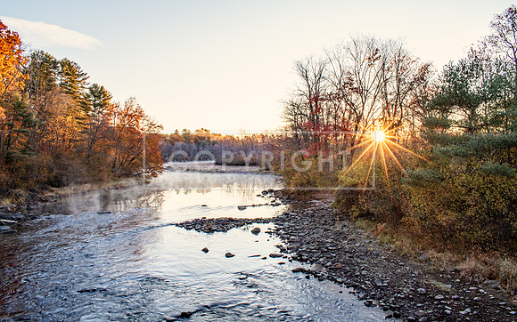 3361 Winnipesaukee River Sunrise - Franklin, NH
