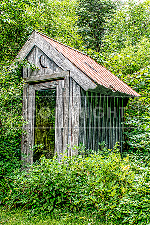 RON_0002  Outhouse - Tarbin Gardens - Franklin, NH