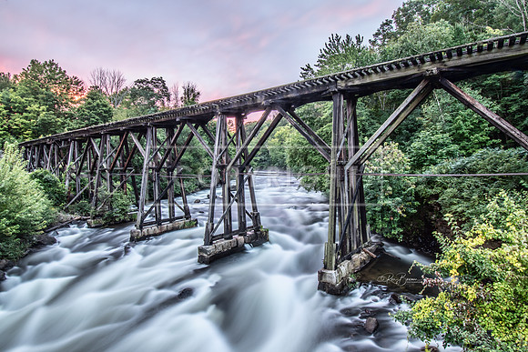 1948 Franklin Trestle Bridge - Franklin, NH