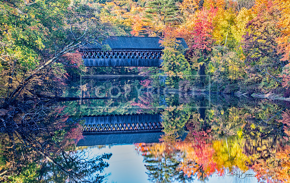 1293 Henniker Covered Bridge - Henniker, NH