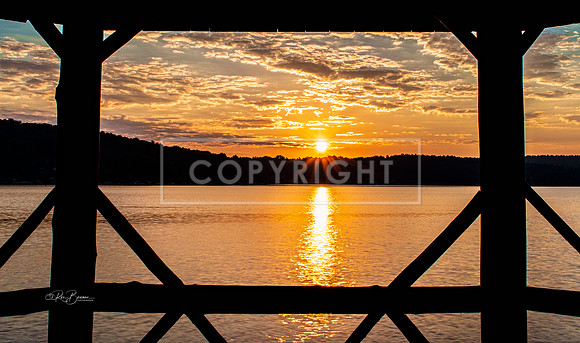 2386 Gazebo Sunrise - Church Landing in Meredith, NH