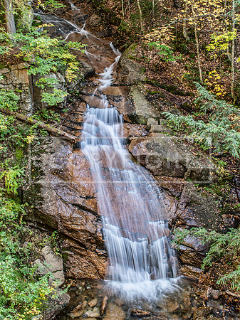 2042 Flume Waterfall - Franconia Notch, NH